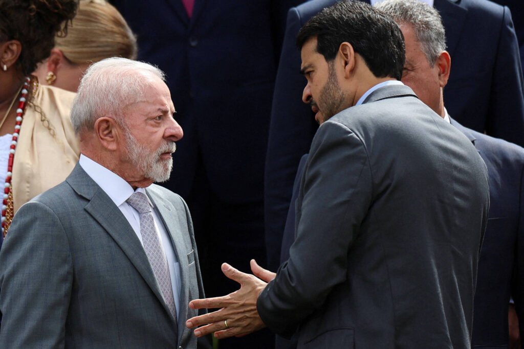 Presidente Lula e PGR, Raul Messias após as derrotas no senado - créditos: Estadão